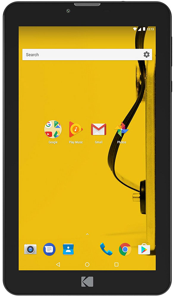 Kodak Tablet 7 (16GB), Yellow86177 Kodak Tablet 7 (16GB), Yellow86177Kodak Tablet 7 - сочетает в себе шикарный дизайн с новейшими технологиями. Задняя камера 8 Мпикс позволяет делать снимки, снимать видео и наслаждаться воспоминаниями буквально на ходу. 3G-соединение позволяет вам делиться своими любимыми фотографиями и видео в режиме реального времени с семьей и друзьями.Данная модель может делать отличные снимки благодаря задней и передней камерам. Вы можете легко общаться с друзьями и семьей, где бы они ни находились. Никакие драгоценных моментов не будут пропущены!4-ядерный процессор, используемый в Kodak Tablet 7, обеспечивает выдающуюся производительность. Ваши игры и приложения работают максимально плавно, предоставляя все больше возможностей для многозадачности.В помещении или вне дома, благодаря встроенной технологии 3G, вы можете быстро оценить скорость передачи данных. Технология эволюционировала и теперь позволяет провайдерам услуг предлагать более быстрый интернет, более высокие объемы данных и размещение мультимедийных приложений.Благодаря возможностям настройки Android Nougat 7.0, вы можете сделать планшет идеальным спутником: выберите, как выглядит экран, как будут приходить уведомления. Высокая безопасность и длительное время работы от батареи, а также обычные функции позволяют вам максимально использовать ANDROID, включая полный доступ к магазину Google Play.Планшет сертифицирован EAC и имеет русифицированный интерфейс, меню и Руководство пользователя.