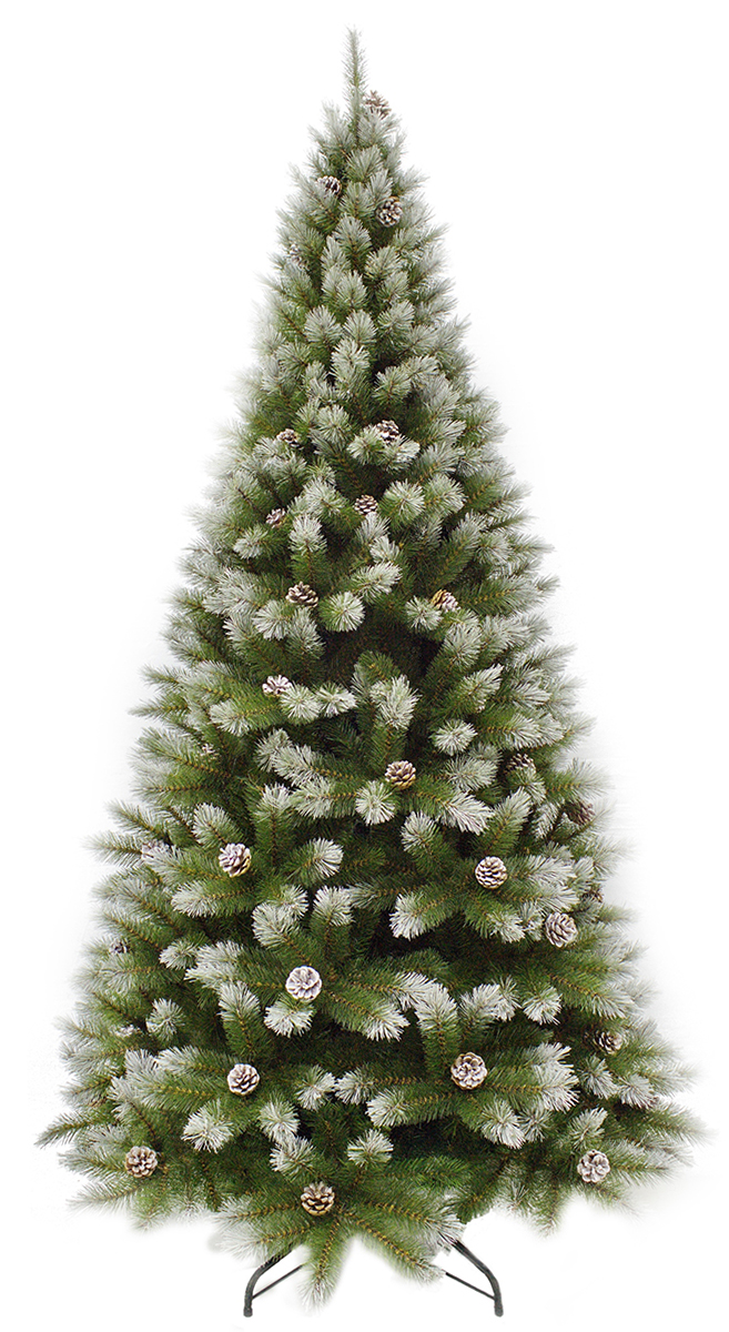 Ель искусственная Triumph Tree Женева, с шишками, цвет: зеленый, высота 185 см73118 (1028916) Ель искусственная Triumph Tree Женева, с шишками, цвет: зеленый, высота 185 см73118 (1028916)Искусственная ель Triumph Tree Женева - прекрасный вариант для оформления вашего интерьера к Новому году. Такие деревья абсолютно безопасны, удобны в сборке и не занимают много места при хранении. Ель состоит из верхушки, сборного ствола и устойчивой подставки. В комплекте имеются шишки с проволокой, которые можно прикрепить на ветки. Ель быстро и легко устанавливается и имеет естественный и абсолютно натуральный вид, отличающийся от своих прототипов разве что совершенством форм и мягкостью иголок.Еловые иголочки не осыпаются, не мнутся и не выцветают со временем. Полимерные материалы, из которых они изготовлены, нетоксичны и не поддаются горению. Ель Triumph Tree Женева обязательно создаст настроение волшебства и уюта, а также станет прекрасным украшением дома на период новогодних праздников.Размер подставки: 46 х 46 см.