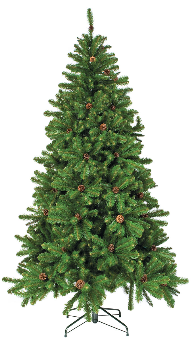 Ель искусственная Triumph Tree Императрица, с шишками, цвет: зеленый, высота 215 см73239 (088017) Ель искусственная Triumph Tree Императрица, с шишками, цвет: зеленый, высота 215 см73239 (088017)Искусственная ель Triumph Tree Императрица - прекрасный вариант для оформления вашего интерьера к Новому году. Такие деревья абсолютно безопасны, удобны в сборке и не занимают много места при хранении. Ель состоит из верхушки, сборного ствола и устойчивой подставки. В комплекте имеются шишки с проволокой, которые можно прикрепить на ветки. Ель быстро и легко устанавливается и имеет естественный и абсолютно натуральный вид, отличающийся от своих прототипов разве что совершенством форм и мягкостью иголок.Еловые иголочки не осыпаются, не мнутся и не выцветают со временем. Полимерные материалы, из которых они изготовлены, нетоксичны и не поддаются горению. Ель Triumph Tree Императрица обязательно создаст настроение волшебства и уюта, а также станет прекрасным украшением дома на период новогодних праздников.Размер подставки: 56 х 56 см.