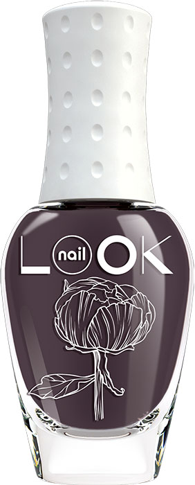 nailLOOK Лак для ногтей Trends Wild Peony, тон Purple Ash, 8,5 мл