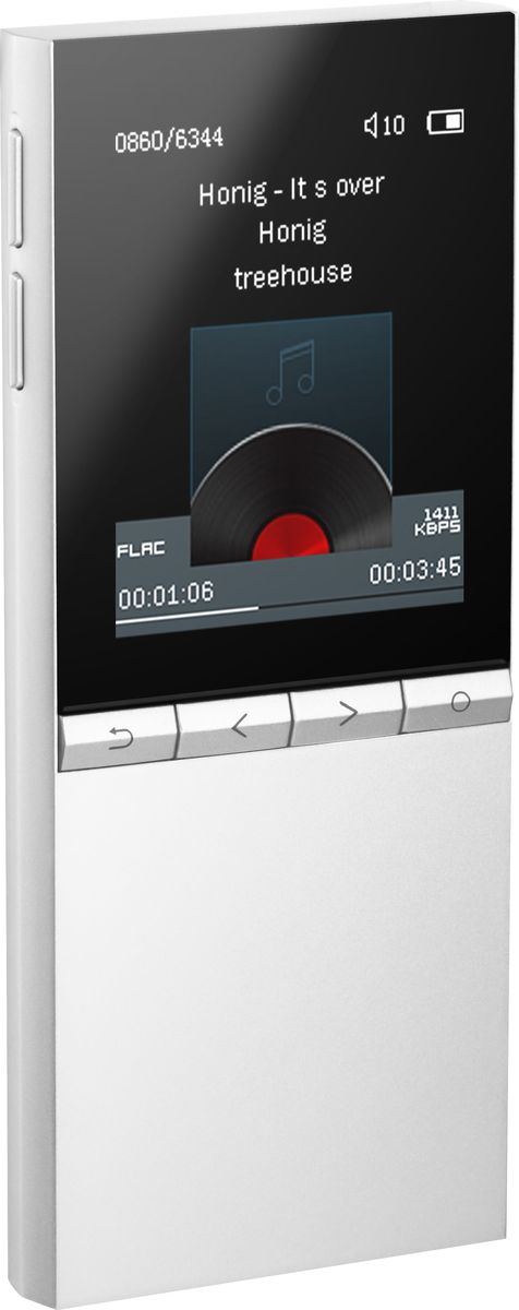 HiFiMAN Megamini, Silver MP3-плеер15118973 HiFiMAN Megamini, Silver MP3-плеер15118973ЖК дисплей, форматы аудио до 24 бит/192кГцт: DSD (DSF, DFF), WAV, FLAC, AIFF, APE, MP3, OGG, AAC, WMA, ALAC, время работы до 15 часов, 43 x 100 x 9 мм, вес 69 г, цвет- серебряный