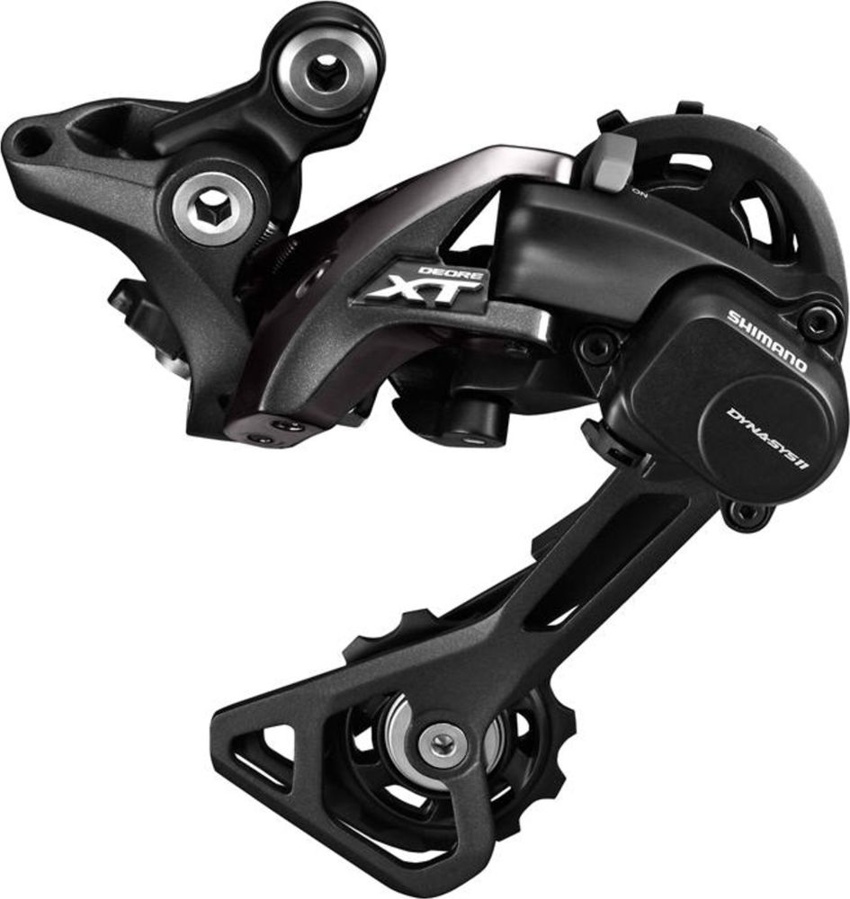 Переключатель задний Shimano XT M8000, 11 скоростей, Shadow+, GSIRDM8000GS Переключатель задний Shimano XT M8000, 11 скоростей, Shadow+, GSIRDM8000GSЗадний переключатель Shimano XT M8000 на 11 скоростей с технологией Shadow+. Новый оптимизированный Shadow+. Снижение усилия сдвига. Повышенная стабильность и надежность переключения