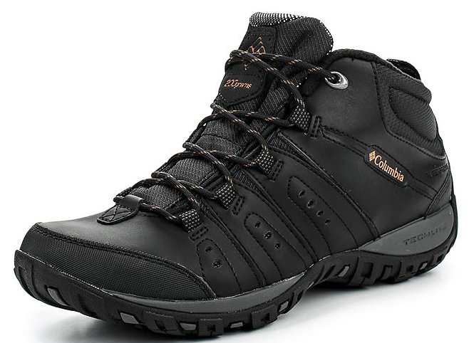Ботинки мужские Columbia Peakfreak Eiger Chukka Wp Omni-Heat, цвет: черный. 1552991-010. Размер 11 (45)