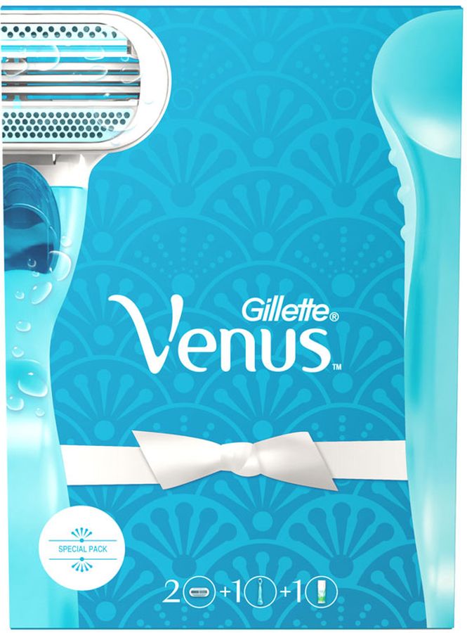 Venus Classic Бритва В Подарочном Наборе + 1 Сменная кассета + Гель средства для бритья
