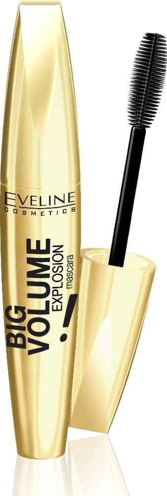 Eveline Тушь для ресниц Big Volume Explosion, 11 млLTUBIGEXPLO Eveline Тушь для ресниц Big Volume Explosion, 11 млLTUBIGEXPLOНоваторская формула туши делает ресницы более густыми, выразительными и подкрученными, не вызывая раздражения. В состав туши входят высококачественные активные компоненты, которые эффективно ухаживают за ресницами: Д-пантенол оказывает сильное увлажняющее действие, придает ресницам естественный блеск и силу; Д-пантенол восстанавливает структуру ресниц, придает им объем. Масло жожоба, обогащенное витаминами A, E и F, глубоко увлажняет, придает эластичность и укрепляет ресницы. Натуральный карнаубский воск и масло жожоба эффективно восстанавливают структуру ресниц, способствуя их регенерации и укреплению; минеральные пигменты обладают активным успокаивающим и противовоспалительным действием; не вызывают аллергических реакций. Ультра-объем, точное покрытие каждой ресницы, подкручивание и разделение ресниц, без склеивания и комочков. Активные компоненты предотвращают их выпадение и ломкость, стимулируют рост.