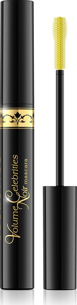 Eveline Объемная тушь для ресниц Volume celebrities noir, 8 млLTUCELNOIR Eveline Объемная тушь для ресниц Volume celebrities noir, 8 млLTUCELNOIRПродукт содержит специально подобранные ухаживающие компоненты: минеральные пигменты и натуральный карнаубский воск, которые стимулируют рост и предотвращают выпадение, Д-Пантенол, восстанавливающий структуру ресниц, и масло жожоба, которое увлажняет и придает эластичность. Тушь Volume Celebrities Noir сочитает в себе качества туши и восстанавливающей сыворотки. Позволяет идеально сочетать профессиональный уход, экстремальную длину и невероятный объем. Идеально подобранная щеточка аккуратно разделяет, приподнимает каждую ресничку и предупреждает появление комочков.