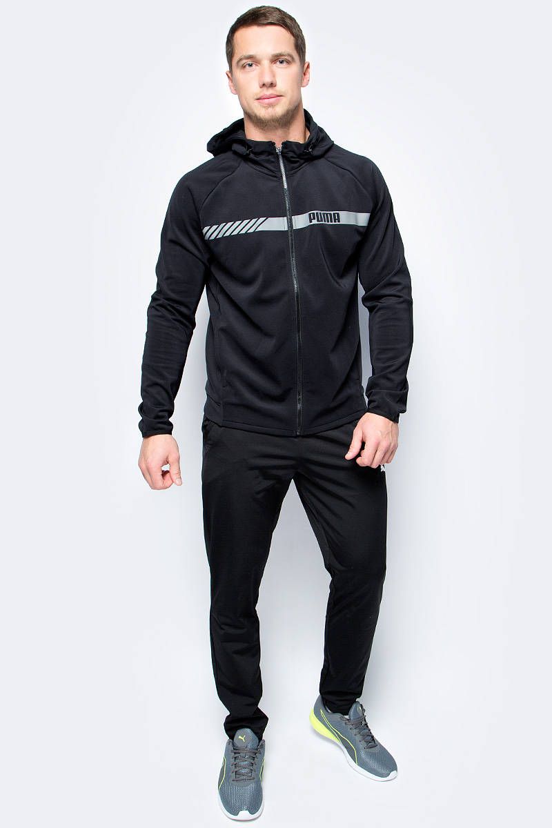 Толстовка мужская Puma Active Tec Stretch FZ Hoody, цвет: черный. 59253401. Размер S (44/46)59253401 Толстовка мужская Puma Active Tec Stretch FZ Hoody, цвет: черный. 59253401. Размер S (44/46)59253401Толстовка Active Tec Stretch FZ Hoody повторяет каждое ваше движение, а также обеспечивает максимальный комфорт благодаря материалу, впитывающему влагу. Модель с капюшоном и длинными рукавами застегивается на молнию.
