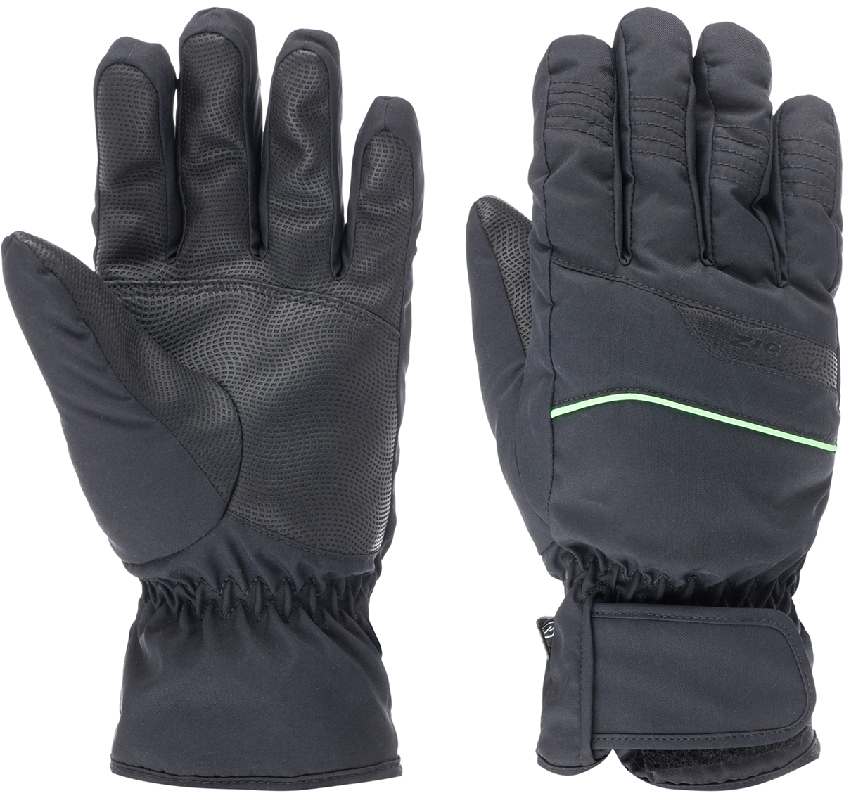 Перчатки мужские Ziener Galdar Sm Glove Ski Alpine, цвет: черный. 150047-12785. Размер 10,5150047-12785 Перчатки мужские Ziener Galdar Sm Glove Ski Alpine, цвет: черный. 150047-12785. Размер 10,5150047-12785Горнолыжные перчатки классической формы. Стандартный спортивный крой, эргономичная манжета, средней толщины утеплитель, в совокупности, обеспечивают комфортные условия в использования изделия. Специальная застежка на манжете позволяет плотно фиксировать перчатку. Технология обеспечивает максимальный комфорт и свободу движения.