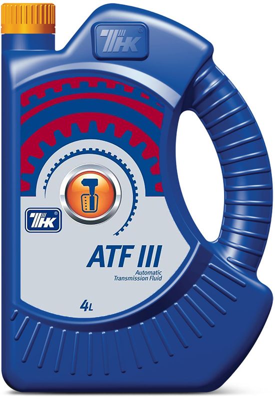 Жидкость гидравлическая ТНК ATF III, 4 л40617542 Жидкость гидравлическая ТНК ATF III, 4 л40617542Полусинтетическое масло ТНК ATF III предназначено для автоматических коробок передач и гидроусилителей рулевого управления. Масло обладает прекрасными функциональными свойствами и произведено на основе смешения высококачественных синтетических базовых компонентов и гидрооблагороженных минеральных базовых компонентов глубокой очистки с высоким индексом вязкости. Масло содержит специально подобранный комплекс эффективных антиокислительных, противоизносных, моющих и противопенных присадок и активные модификаторы трения. Масло разработано в строгом соответствии со спецификациями производителей АКПП.