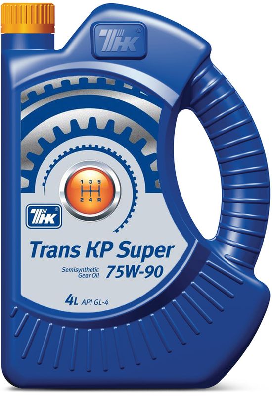Масло трансмиссионное ТНК Trans KP Super, полусинтетическое, класс вязкости 75W-90, 4 л40617942 Масло трансмиссионное ТНК Trans KP Super, полусинтетическое, класс вязкости 75W-90, 4 л40617942Всесезонное полусинтетическое трансмиссионное масло, разработанное с учетом таких повышенных требований к маслам для синхронизированных КПП автомобилей, как термоокислительная стабильность и влияние на работоспособность и долговечность синхронизаторов. Производится на основе композиции синтетических и высококачественных минеральных базовых масел глубокой очистки с высоким индексом вязкости и пакета присадок последнего поколения