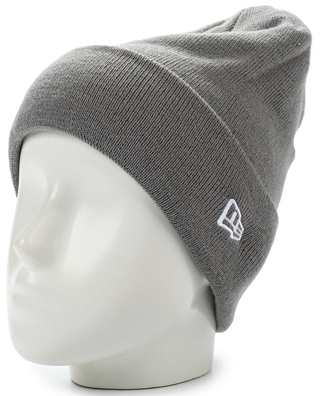Шапка New Era Ess Cuff Knit, цвет: серый. 11448384-GRA. Размер универсальный11448384-GRA Шапка New Era Ess Cuff Knit, цвет: серый. 11448384-GRA. Размер универсальный11448384-GRAШапка с отворотом New Era выполнена из 100% акрила. Модель оформлена вышивкой с изображением логотипа бренда. Такая шапка подойдет и для мужчин, и для женщин.