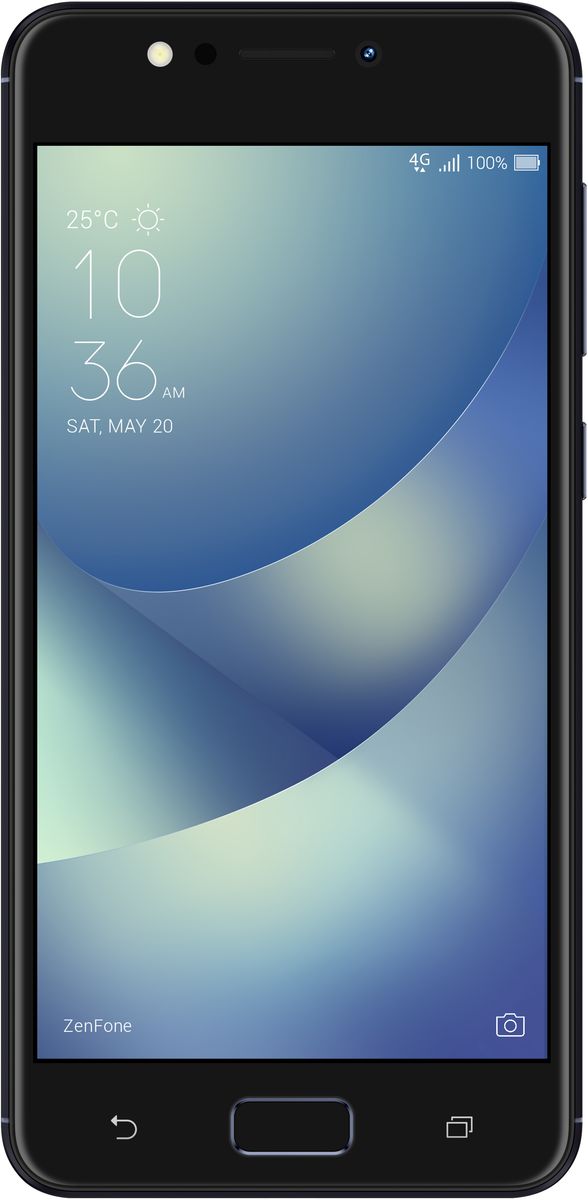 ASUS ZenFone Max 4 ZC520KL, Black (90AX00H1-M00380)90AX00H1-M00380 ASUS ZenFone Max 4 ZC520KL, Black (90AX00H1-M00380)90AX00H1-M00380Смартфон ASUS ZenFone 4 Max создан для людей, ведущих мобильный стиль жизни, и поэтому оснащается аккумулятором емкостью 4100 мАч – этого вполне достаточно на целый день активного пользования. А чтобы запечатлеть все памятные моменты, происходящие в течение дня, у него имеется пара высококачественных тыловых камер, одна из которых обладает широкоугольным (120°) объективом.ZenFone 4 Max наделен системой из двух тыловых камер, которые позволяют получать высококачественные снимки в различных условиях. Одна камера – с разрешением 13 мегапикселей и большой апертурой (f/2,0) – является основной и служит для обычной фотосъемки, а вторая оснащается широкоугольным (120°) объективом, который будет оптимален для пейзажных и групповых фото.Широкоугольная камера ZenFone 4 Max обладает 120-градусным полем обзора, что в два раза превышает возможности стандартных смартфонных камер. Таким образом, в кадр помещается больше пространства и объектов, и это способствует получению красочных пейзажных снимков. Такая камера пригодится и при съемке в тесном помещении, когда бывает невозможно сделать несколько шагов назад, чтобы поймать в кадр всех присутствующих. Кроме того, уникальная перспектива, создаваемая широкоугольным объективом, может применяться для создания определенного стилистического эффекта, подчеркивая ощущение большого пространства.ZenFone 4 Max оснащается 13-мегапиксельной основной камерой с функцией мгновенного срабатывания затвора, а фронтальная камера, обладающая сенсором с разрешением 8 мегапикселей, поможет сделать отличные селфи и пообщаться по видеосвязи.8-мегапиксельная селфи-камера наделена светодиодной вспышкой, дающей мягкое, рассеянное освещение, которое помогает лучше передать телесный цвет. А чтобы получить еще более красочный результат, можно воспользоваться функцией улучшения портрета, которая автоматически убирает дефекты кожи, корректирует черты лица и вносит в снимок ряд других мелких, но эффективных изменений.В режиме улучшения портрета можно автоматически отредактировать селфи-снимки, чтобы сделать их еще красочнее, например скрыть дефекты кожи, подчеркнуть взгляд, добиться более естественной цветопередачи. Со смартфоном ZenFone 4 Max вы всегда сможете показать себя с самой лучшей стороны!В данном смартфоне реализован комплекс интеллектуальных технологий управления энергопитанием под общим названием PowerMaster, которые служат для увеличения времени автономной работы, обеспечения стабильной и долгой работы аккумулятора, предоставления возможности подзарядки других мобильных гаджетов и т.д. При активированной функции удвоенного срока службы аккумулятор сможет выдержать до 500 циклов полной разрядки и подзарядки при обычной температуре воздуха (25°), при этом полная емкость аккумулятора будет уменьшаться в два раза медленнее, чем у обычных.Изящный корпус смартфона ZenFone 4 Max скрывает мощный источник энергии – аккумулятор емкостью 4100 мАч. Смотрите онлайн-видео, общайтесь, используйте все функции этого мобильного устройства на протяжении целого дня – не опасаясь, что в самый важный момент вдруг потребуется подзарядка.Смартфон ZenFone 4 Max распознает подключенное к нему зарядное устройство. При использовании комплектного он активирует функцию ускоренной подзарядки с мощностью 10 Вт (5 В, 2 А), которая позволяет повысить заряд аккумулятора от 0% до 100% за 3.5 часа, а 15-минутной подзарядки хватит на 2 часа телефонных разговоров. Если же уровень заряда упадет до 10%, можно увеличить время работы смартфона в режиме ожидания до 88 ч, просто активировав функцию суперэнергосбережения.Благодаря большой емкости аккумулятора ZenFone 4 Max можно использовать в качестве мобильного зарядного устройства для других гаджетов. Для подзарядки достаточно подключить второе устройство к ZenFone 4 Max кабелем OTG, который содержится в комплекте поставки.В ZenFone 4 Max используется процессор Qualcomm Snapdragon, который сочетает высокую производительность с низким энергопотреблением. Его мощности хватит для быстрой работы любых мобильных приложений. Расположенный на передней панели сканер отпечатка пальца служит не только для моментальной разблокировки смартфона, но и поддерживает целый ряд других полезных функций.ZenFone 4 Max позволяет использовать одновременно и две SIM-карты (со скоростью передачи данных по мобильным сетям до 150 Мбит/с), и карту памяти micro-SD.Новейшая версия пользовательского интерфейса ZenUI, разработанного специалистами ASUS специально для устройств серии ZenFone, легка в освоении и позволяет с удобством применять все функции смартфона.Телефон сертифицирован EAC и имеет русифицированный интерфейс меню и Руководство пользователя.