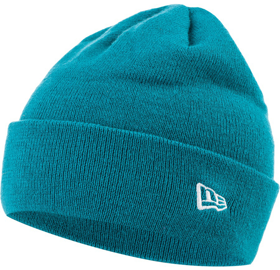 Шапка New Era Ess Cuff Knit, цвет: морской волны. 11328502-SHT. Размер универсальный11328502-SHT Шапка New Era Ess Cuff Knit, цвет: морской волны. 11328502-SHT. Размер универсальный11328502-SHTШапка с отворотом New Era выполнена из 100% акрила. Модель оформлена вышивкой с изображением логотипа бренда. Такая шапка подойдет и для мужчин, и для женщин.