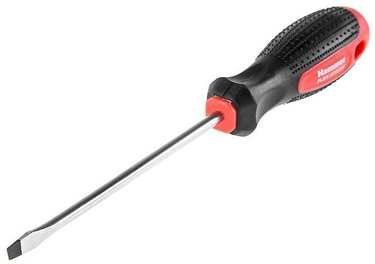 Отвертка шлицевая Hammer Flex 601-017, CRV, SL 4 x 100 мм400795 Отвертка шлицевая Hammer Flex 601-017, CRV, SL 4 x 100 мм400795Отвертка шлицевая Hammer Flex 601-017 SL 4x100мм CRV
