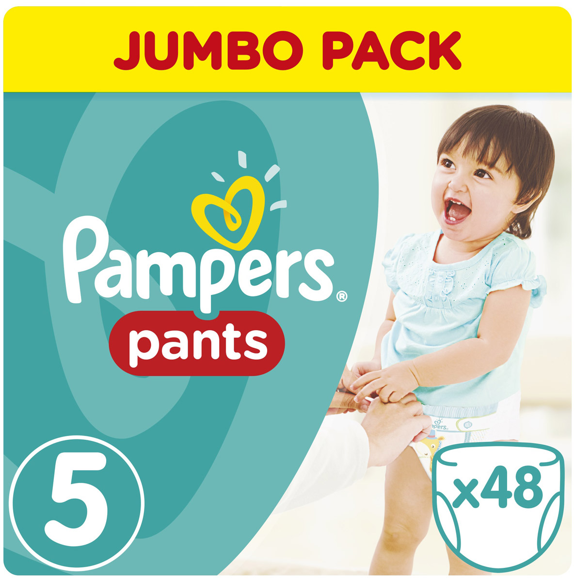Pampers Pants Трусики 11-18 кг (размер 5) 48 шт