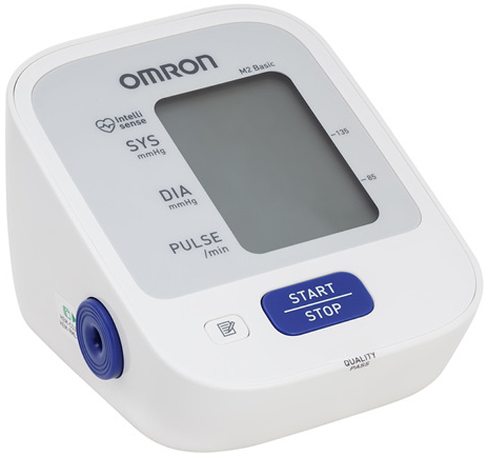 Измеритель артериального давления и частоты пульса автоматический Omron M2 Basic (HEM-7121-RU)