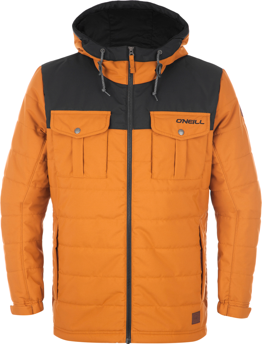 Куртка мужская ONeill Lm Charged Up Jacket, цвет: коричневый, черный. 7P3614-3079. Размер XXL (54/56)7P3614-3079 Куртка мужская ONeill Lm Charged Up Jacket, цвет: коричневый, черный. 7P3614-3079. Размер XXL (54/56)7P3614-3079Мужская куртка от ONeill с утеплителем выполнена из высококачественного плотного материала. Модель с длинными рукавами и втачным капюшоном застегивается на молнию. Куртка по бокам дополнена втачными карманами, на груди - накладными карманами с клапанами. Рукава по низу имеют регулируемые хлястики на липучках.