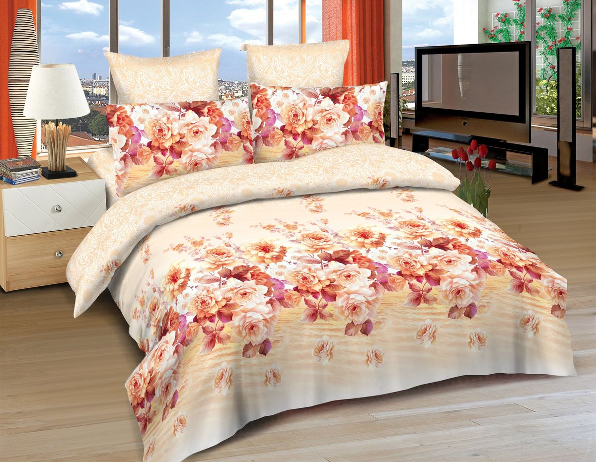 Комплект белья Amore Mio Tolosa , 2-спальный, наволочки 70x70, цвет: оранжевый, розовый, белый86493 Комплект белья Amore Mio Tolosa , 2-спальный, наволочки 70x70, цвет: оранжевый, розовый, белый86493Постельное белье Amore Mio из сатина - оригинальные дизайны и отменное качество. Ткань изготовлена из 100% хлопка, плотная и легкая, яркие рисунки, отменное качество пошива.