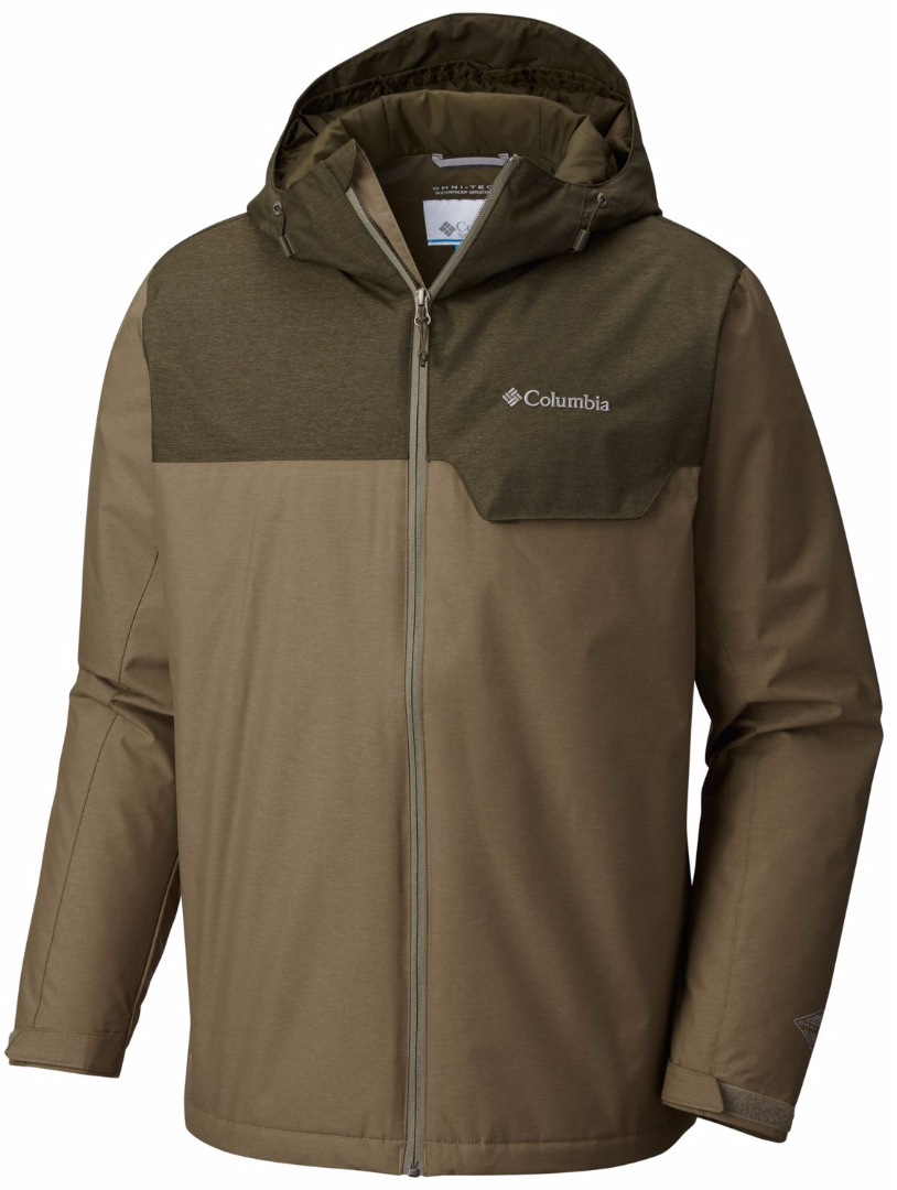 Куртка мужская Columbia Huntsville Peak Novelty Jacket M, цвет: хаки. 1737741-365. Размер L (48/50)1737741-365 Куртка мужская Columbia Huntsville Peak Novelty Jacket M, цвет: хаки. 1737741-365. Размер L (48/50)1737741-365Мужская утепленная куртка Huntsville Peak Novelty от Columbia прекрасно подойдет для походов и активного отдыха. Куртка выполнена из прочного материала с утеплителем из полиэстера. Верхняя ткань с мембраной Omni-Tech защищает от дождя и ветра, одновременно отводя излишки влаги. Швы частично проклеены, что служит дополнительной защитой от осадков и влаги. Модель с регулируемым капюшоном поможет лучше сохранить тепло. По нижнему краю куртки проходит кулиска, манжеты регулируются с помощью липучек. Изделие дополнено двумя карманами на молниях и одним на липучке.