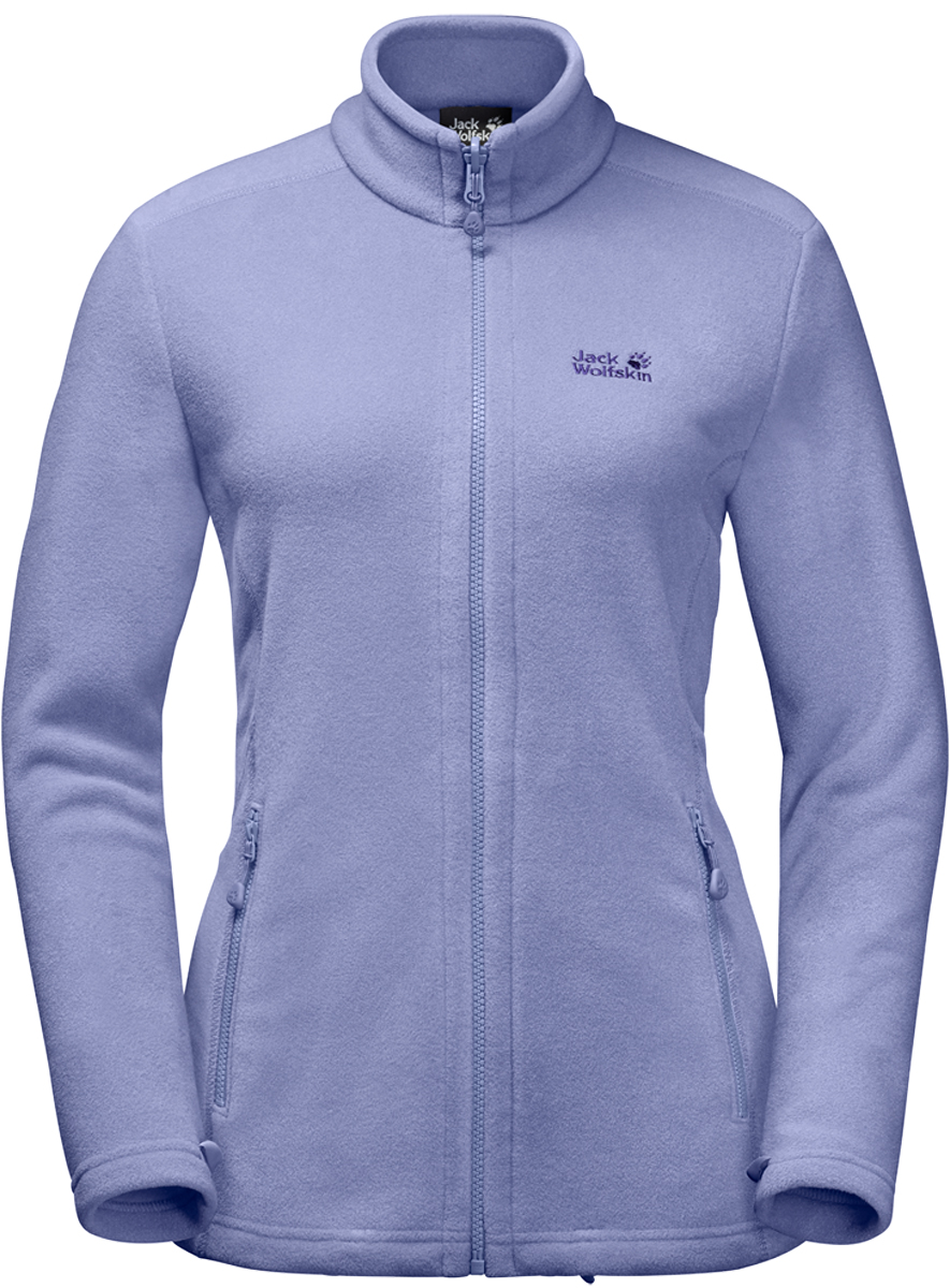 Толстовка женская Jack Wolfskin Moonrise Jacket, цвет: сиреневый. 1703881-1133. Размер XS (42)1703881-1133 Толстовка женская Jack Wolfskin Moonrise Jacket, цвет: сиреневый. 1703881-1133. Размер XS (42)1703881-1133Женская толстовка Jack Wolfskin Moonrise Jacket - классическая туристическая толстовка с короткой системной застежкой-молнией. Модель приталенного кроя с воротником-стойкой, надежно защищающим от ветра, изготовлена из материала Nanuk 150, флиса среднего уровня термоизоляции, и застегивается на молнию. Изделие имеет регулируемый нижний край, два прорезных кармана и короткую системную застежку-молнию. С помощью системной застежки-молнии вы можете сочетать толстовку с любой подходящей внешней курткой, создавая тем самым идеальную комбинацию для холодной и влажной погоды.