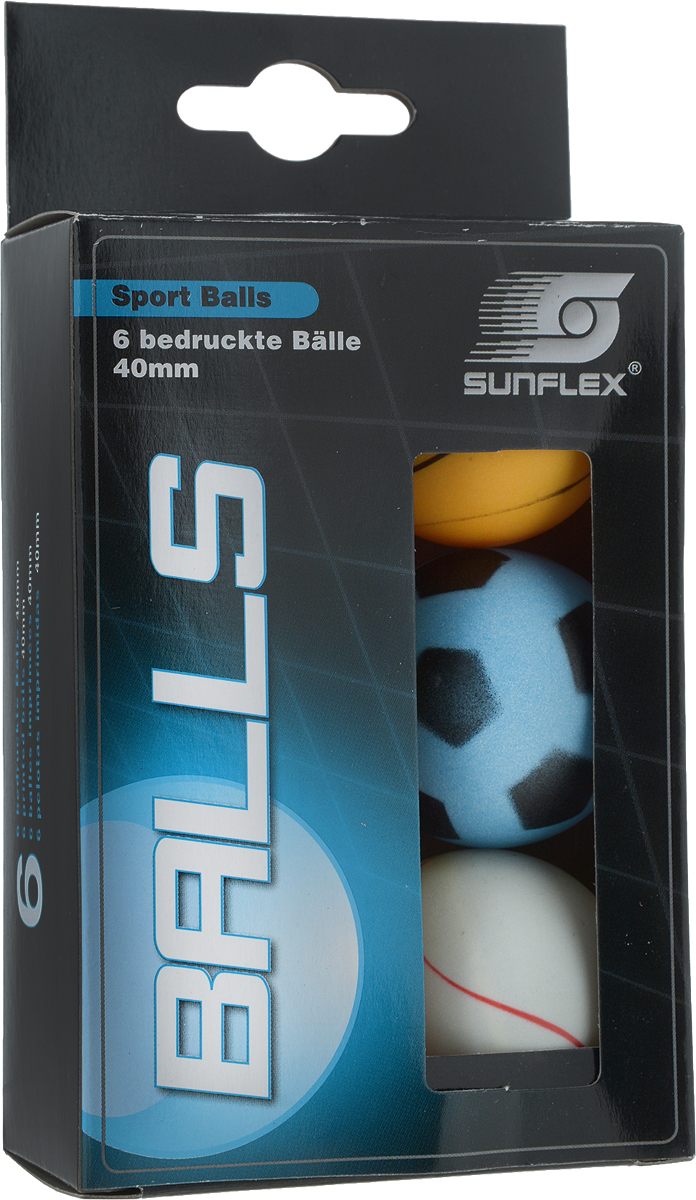 Мячи для настольного тенниса Sunflex 