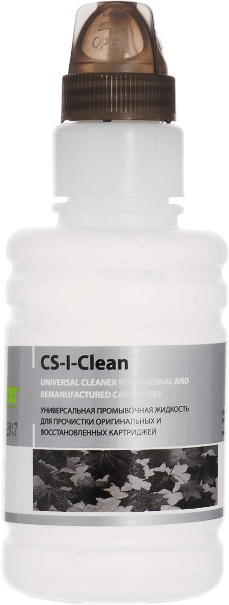 Cactus CS-I-Clean универсальная промывочная жидкость для прочистки картриджей (100 мл)