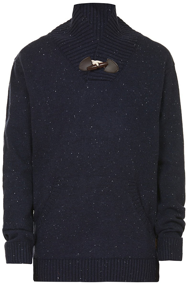 Свитер мужской Baon, цвет: синий. B637516_Deep Navy. Размер M (48)B637516_Deep Navy Свитер мужской Baon, цвет: синий. B637516_Deep Navy. Размер M (48)B637516_Deep NavyМодный свитер от Baon выполнен из буклированной пряжи с добавлением шерсти, натуральные волокна которой подарят вам свое тепло. Шалевый воротник изделия дополнен застежкой вида моржовый клык. Спереди расположен карман-кенгуру. Модель декорирована фирменной нашивкой из искусственной кожи.