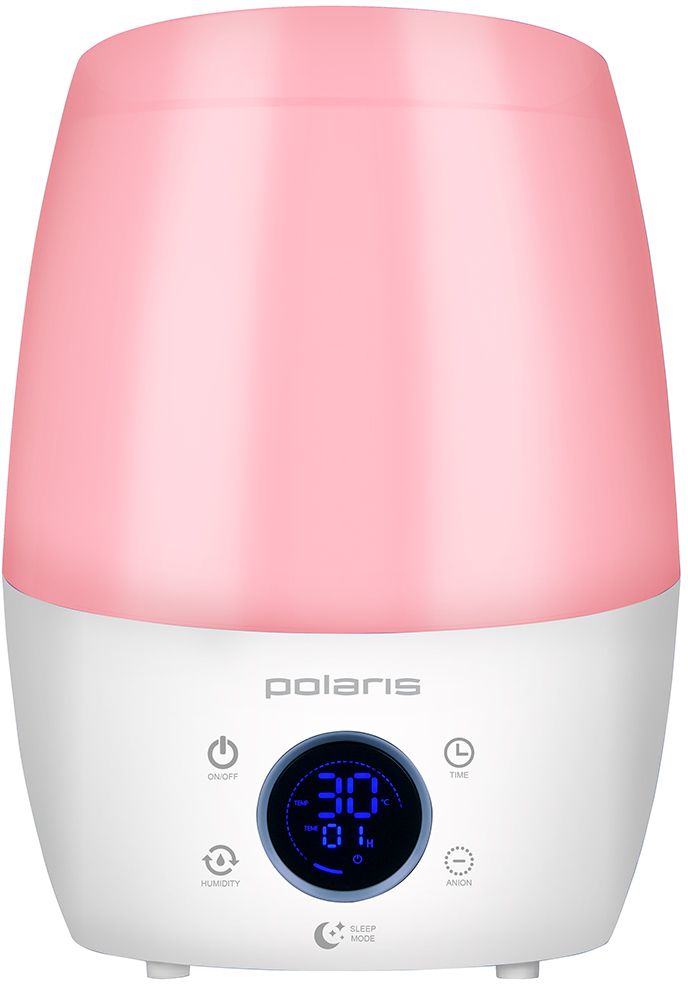 Polaris PUH 7040Di, Pink увлажнитель воздуха008260_розовый Polaris PUH 7040Di, Pink увлажнитель воздуха008260_розовыйВозможность использования аромамасел. Ионизация. Керамический фильтр. Электронный гигрометр и термометр.Таймер автоматического отключения (до 12 часов).Автоматическое отключение при отсутствии воды