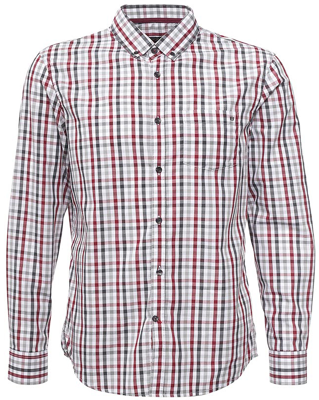 Рубашка мужская Baon, цвет: серый. B667506_Asphalt Checked. Размер XL (52)B667506_Asphalt Checked Рубашка мужская Baon, цвет: серый. B667506_Asphalt Checked. Размер XL (52)B667506_Asphalt CheckedСтильная повседневная рубашка от Baon в клетку виши будет одинаково хорошо смотреться как с джинсами, так и с брюками. Модель имеет прямой крой и застежку на пуговицы. Изделие отличается лаконичным, но очень эффектным декором: накладным карманом с вышитым логотипом и воротником баттен-даун.