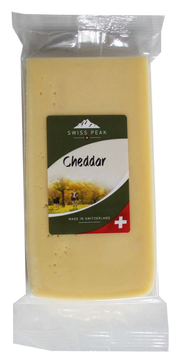 Le Superb Сыр Чеддер, 200 гМС-00004074 Le Superb Сыр Чеддер, 200 гМС-00004074Сыр Чеддер - твердый сыр цвета слоновой кости, приготовлен из коровьего молока. Отличается плотной текстурой, элегантным, слегка фруктовым вкусом. Основные характеристики сыра чеддер позволяют широко использовать его в кулинарии для приготовления основных блюд и десертов.