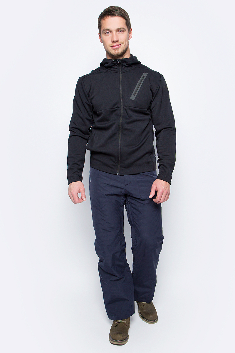 Брюки утепленные мужские Salomon Stormspotter Pant M, цвет: синий. L39709800. Размер XL (56/58)L39709800 Брюки утепленные мужские Salomon Stormspotter Pant M, цвет: синий. L39709800. Размер XL (56/58)L39709800Полностью непромокаемые, утепленные и износостойкие брюки STORMSPOTTER PANT из микроструктурированной ткани с узором «елочки» отлично подходят к нескольким курткам из нашей линейки.