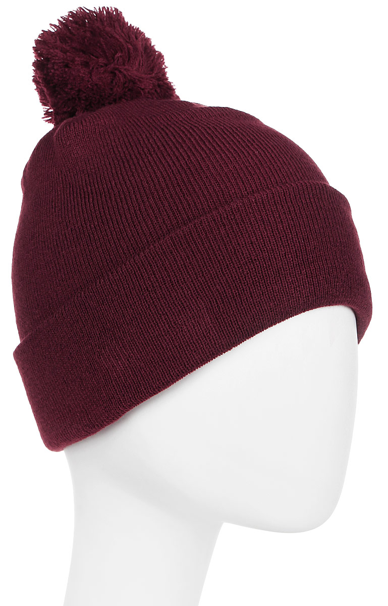Шапка New Era Cuff Bobble, цвет: бордовый. 11448346-MAR. Размер универсальный11448346-MAR Шапка New Era Cuff Bobble, цвет: бордовый. 11448346-MAR. Размер универсальный11448346-MARТональная шапка с отворотом и помпоном. Вышитый логотип New Era размещён сбоку. Комфортная посадка благодаря тянущейся ткани.