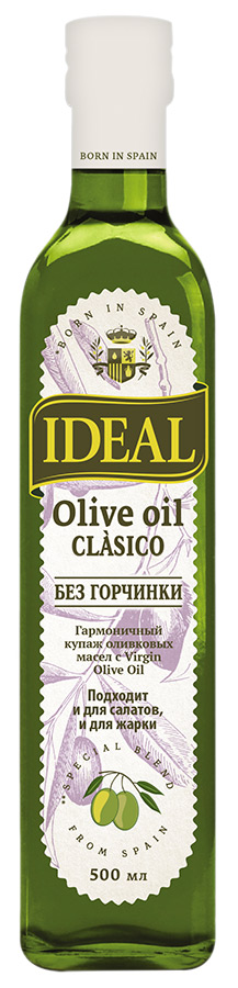 Ideal масло оливковое clasico pure, 500 мл ароматизаторы