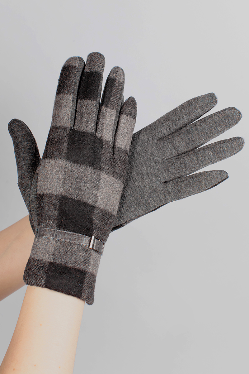 Перчатки женские Sophie Ramage, цвет: серый. GL-217156. Размер универсальный