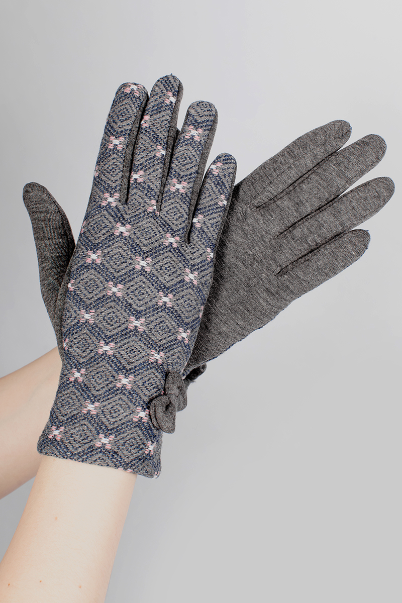 Перчатки женские Sophie Ramage, цвет: темно-серый. GL-217162. Размер универсальный