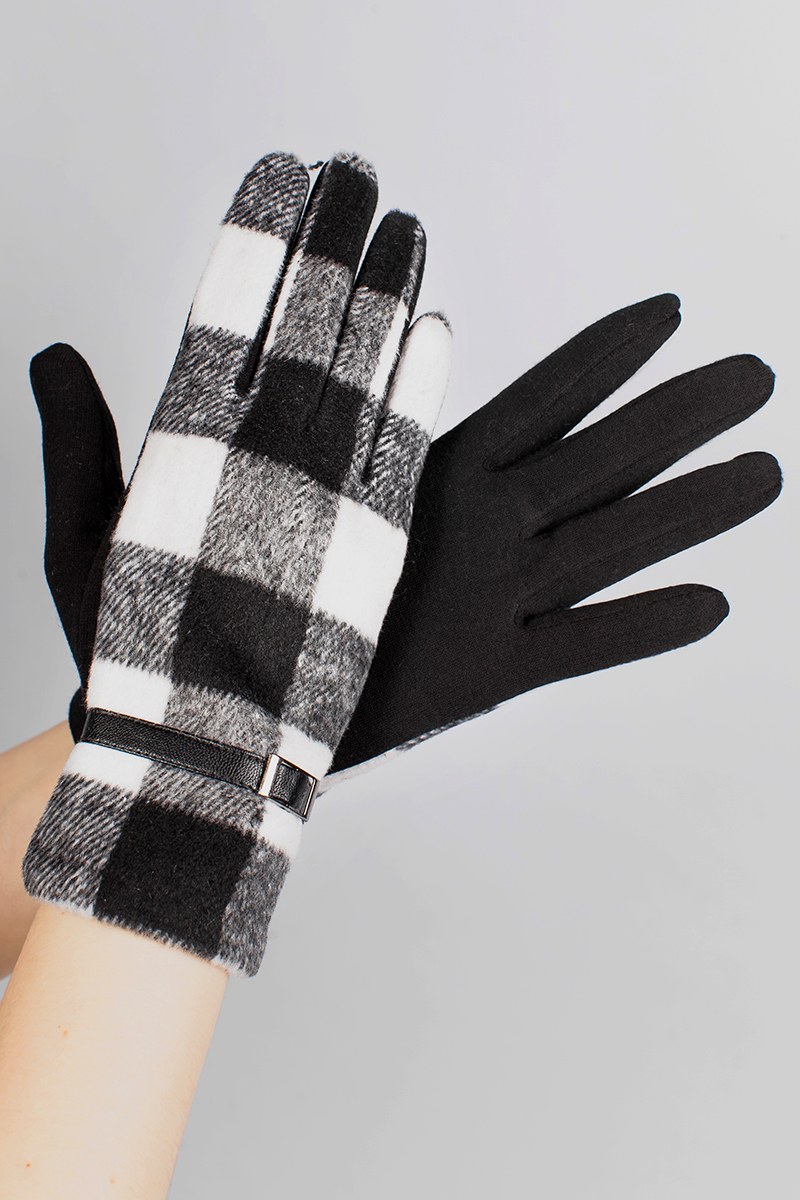 Перчатки женские Sophie Ramage, цвет: черный. GL-217154. Размер универсальный
