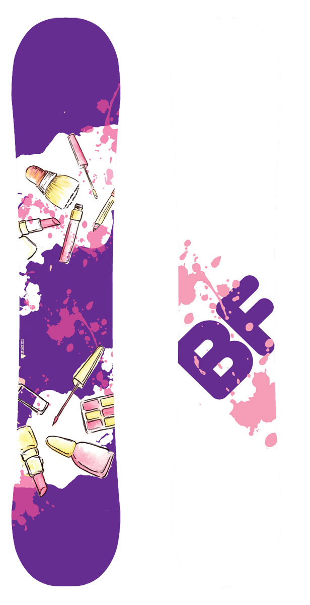 Сноуборд BF snowboards Special Lady Lipstick. Ростовка 152 см9333725271723 Сноуборд BF snowboards Special Lady Lipstick. Ростовка 152 см9333725271723Доска SPECIAL LADY разработана специально для девушек, которые хотят кататься с легкостью. На этом сноуборде хорошо учиться кататься и прогрессировать! Геометрия универсала позволит с легкостью кататься по ухоженным трассам и дает возможность выезжать все трасс. Узкая талия сделают перекантовки проще-простого! Прогиб: classic camber. Конструкция: sandwich, directional twin. Сердечник: тополь. Закладные: 4х2. Кант: steel edge, 48HRC. Жесткость: средняя. Скользящая поверхность: extruded. Уровень катания: начинающий/ продолжающий.