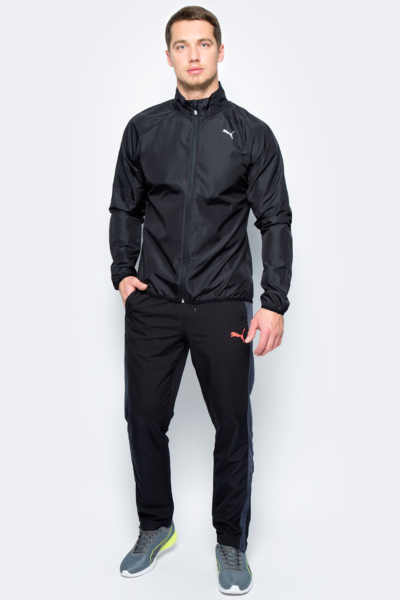 Ветровка мужская Puma Pe_Running_Wind Jkt, цвет: черный. 51383001. Размер M (46/48)513830_01 Ветровка мужская Puma Pe_Running_Wind Jkt, цвет: черный. 51383001. Размер M (46/48)513830_01Ветровка изготовлена с использованием высокофункциональной технологии windCELL, обеспечивающей надежную защиту от ветра и поддерживающей естественную терморегуляцию даже во время интенсивных нагрузок. Плоские швы препятствуют натиранию кожи и обеспечивают дополнительный комфорт. Вставки из сетчатого материала помогают избежать перегрева. Имеется объемный карман для ключей с брелоком, что создает дополнительные удобства. Ветровка декорирована логотипом и другими деталями из светоотражающего материала для обеспечения вашей безопасности в темное время суток.