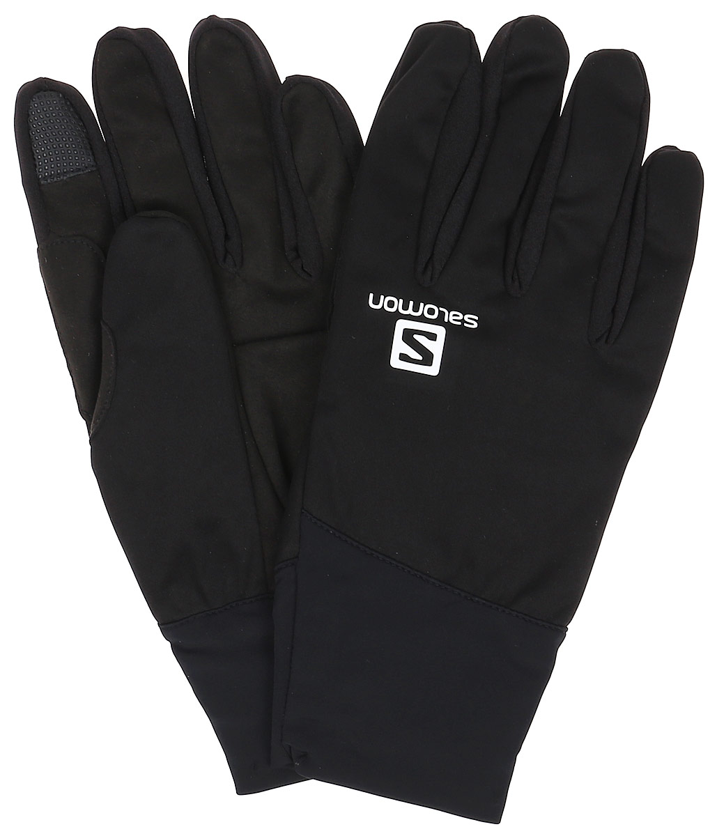 Перчатки мужские Salomon Equipe Glove M, цвет: черный. L39504600. Размер L (9)L39504600 Перчатки мужские Salomon Equipe Glove M, цвет: черный. L39504600. Размер L (9)L39504600Equipe Glove с эластичной и комфортной тыльной стороной - это простые беговые перчатки с точной посадкой.