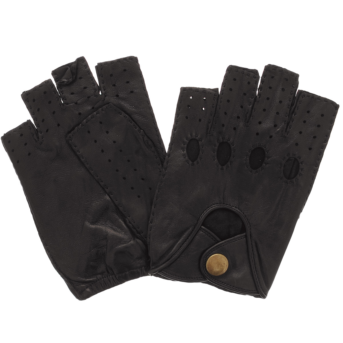Перчатки унисекс Dali Exclusive, цвет: черный. ALG0.5/BL. Размер 6,5