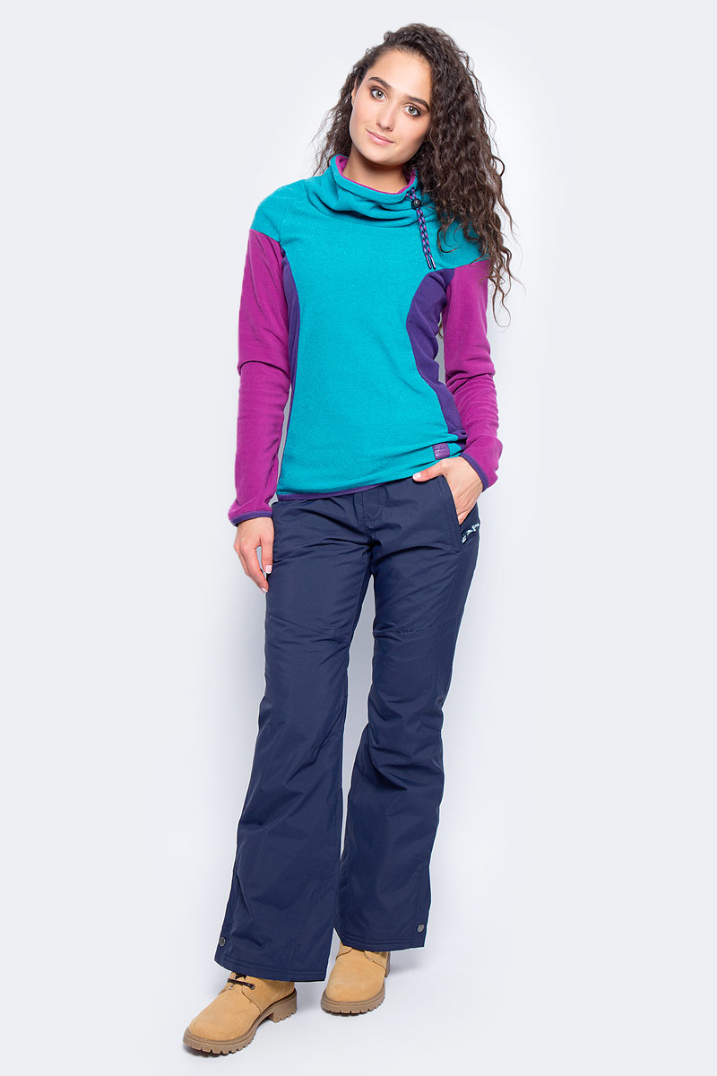 Толстовка женская ONeill Pw Oneill Fleece, цвет: бирюзовый. 7P5221-5042. Размер S (44/46)7P5221-5042 Толстовка женская ONeill Pw Oneill Fleece, цвет: бирюзовый. 7P5221-5042. Размер S (44/46)7P5221-5042Женская толстовка от ONeill выполнена из флиса. Модель с длинными рукавами и широким воротником стойкой. Воротник дополнен затягивающимся шнурком со стоппером.