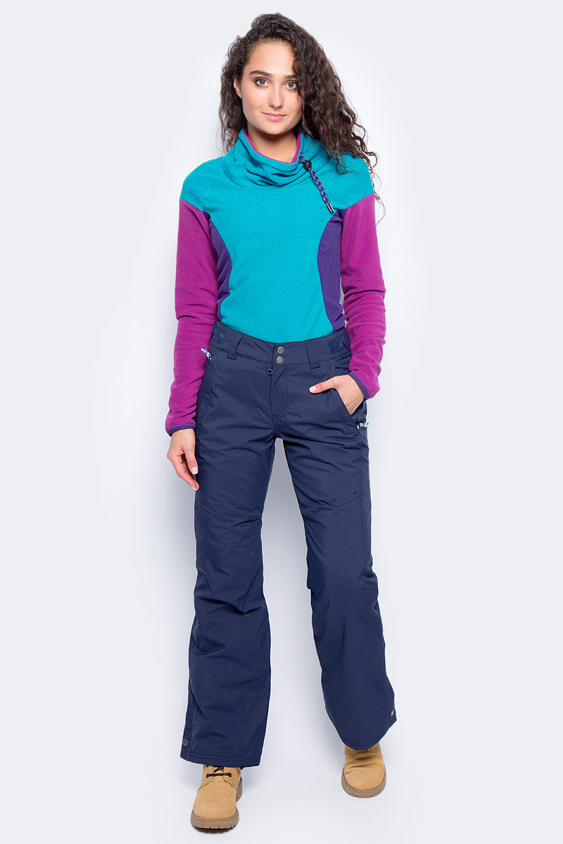 Брюки утепленные женские ONeill Pw Raivac Pant, цвет: синий. 7P8612-5056. Размер S (44/46)7P8612-5056 Брюки утепленные женские ONeill Pw Raivac Pant, цвет: синий. 7P8612-5056. Размер S (44/46)7P8612-5056Утепленные брюки от ONeill с наполнителем выполнены из высококачественного плотного материала. Модель в поясе застегивается на кнопки и имеет ширинку на молнии. По бокам модель дополнена втачными карманами на молниях, сзади – прорезным карманом.