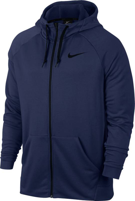 Толстовка мужская Nike Nk Dry Hoodie Fz Fleece, цвет: синий. 860465-429. Размер S (44/46)860465-429 Толстовка мужская Nike Nk Dry Hoodie Fz Fleece, цвет: синий. 860465-429. Размер S (44/46)860465-429Мужская толстовка для тренинга Nike Dry с регулируемой посадкой и усовершенствованным кроем — идеальный выбор для тренировки. Ткань Nike Dry с влагоотводящей технологией отводит влагу и обеспечивает комфорт, а молния во всю длину позволяет удобно снимать и надевать модель. Ткань Nike Dry отводит влагу и обеспечивает комфорт.