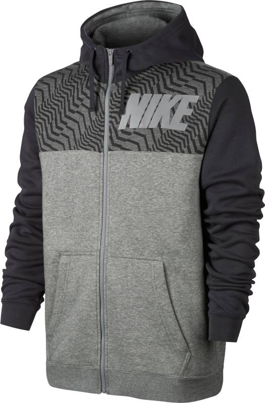 Толстовка мужская Nike Nsw Hoodie Fz Flc Gx, цвет: серый. 861722-063. Размер S (44/46)861722-063 Толстовка мужская Nike Nsw Hoodie Fz Flc Gx, цвет: серый. 861722-063. Размер S (44/46)861722-063Комфортная повседневная мужская худи Nike Sportswear — это новое исполнение любимой модели из теплой флисовой ткани в ярком цветовом решении на каждый день. Мягкий и теплый флис с обратным начесом.