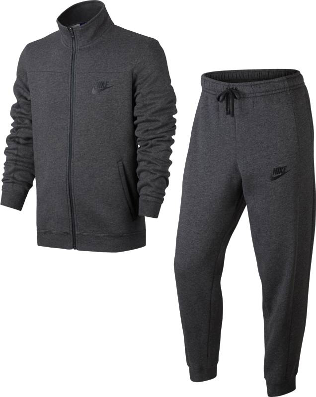 Спортивный костюм мужской Nike Nsw Trk Suit Flc, цвет: серый. 861776-071. Размер XS (42/44)861776-071 Спортивный костюм мужской Nike Nsw Trk Suit Flc, цвет: серый. 861776-071. Размер XS (42/44)861776-071Мужской спортивный костюм Nike Sportswear, состоящий из олимпийки и брюк, обеспечивает комфорт благодаря теплому флису, классическому силуэту, анатомическому крою рукавов и идеальной посадке. Флисовая ткань с начесом по изнаночной стороне для дополнительной мягкости.