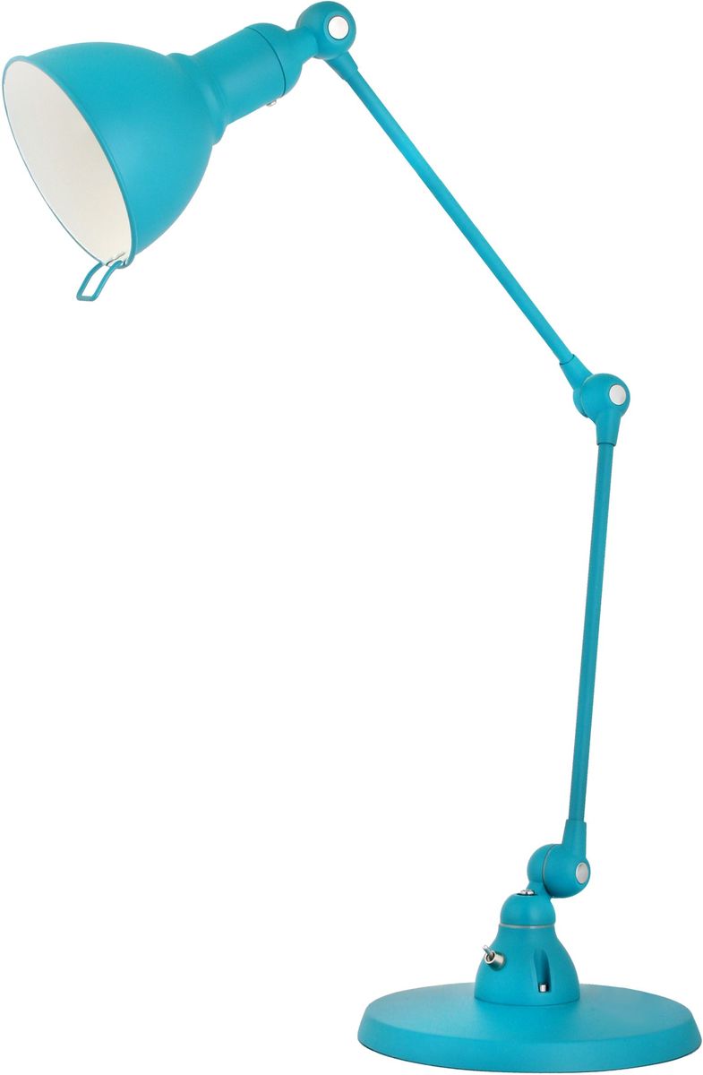 Светильник настольный Camelion Loft, 40W, 230V, E27, цвет: бирюзовый. KD-334 C1712799 Светильник настольный Camelion Loft, 40W, 230V, E27, цвет: бирюзовый. KD-334 C1712799Camelion KD-334 C17 бирюза (Светильник настольный, 230V, 40W, E27)