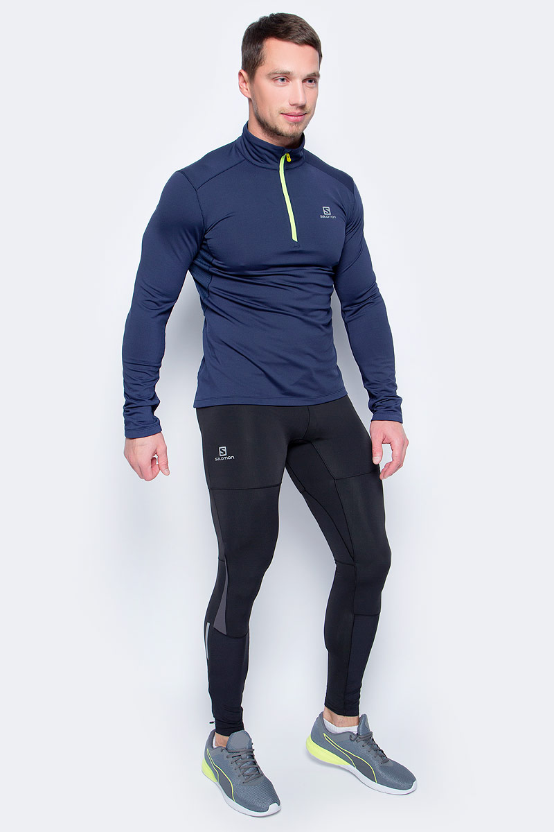 Тайтсы мужские Salomon Pulse Warm Tight M, цвет: черный. L39787600. Размер XXL (60)L39787600 Тайтсы мужские Salomon Pulse Warm Tight M, цвет: черный. L39787600. Размер XXL (60)L39787600Облегающие мужские брюки PULSE WARM TIGHT из чистого ворсованного трикотажа дарят комфорт и дышащее тепло при беге в прохладную погоду. Светоотражающая отделка сделает вас заметным в темное время суток. Бегайте безопасно даже в сумерках.
