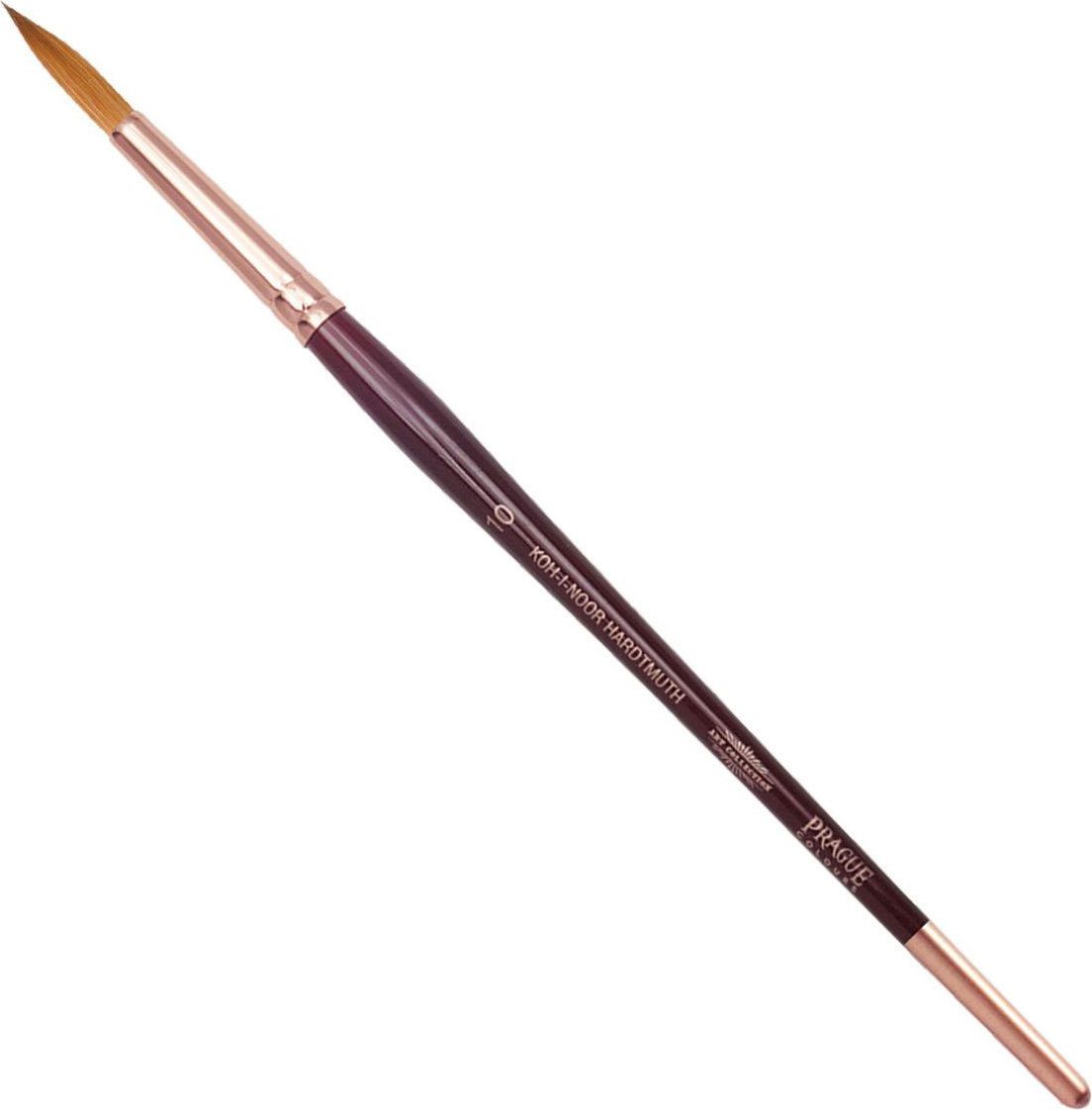 Koh-I-Noor Кисть колонок круглая №10 короткая ручка200400 Koh-I-Noor Кисть колонок круглая №10 короткая ручка200400Высококачественная кисть из натурального волоса колонка. Волос прекрасно сохраняет форму, не ломается, впитывает влагу и хорошо моется под проточной струей воды. Подходит для акварели и индийских красок.