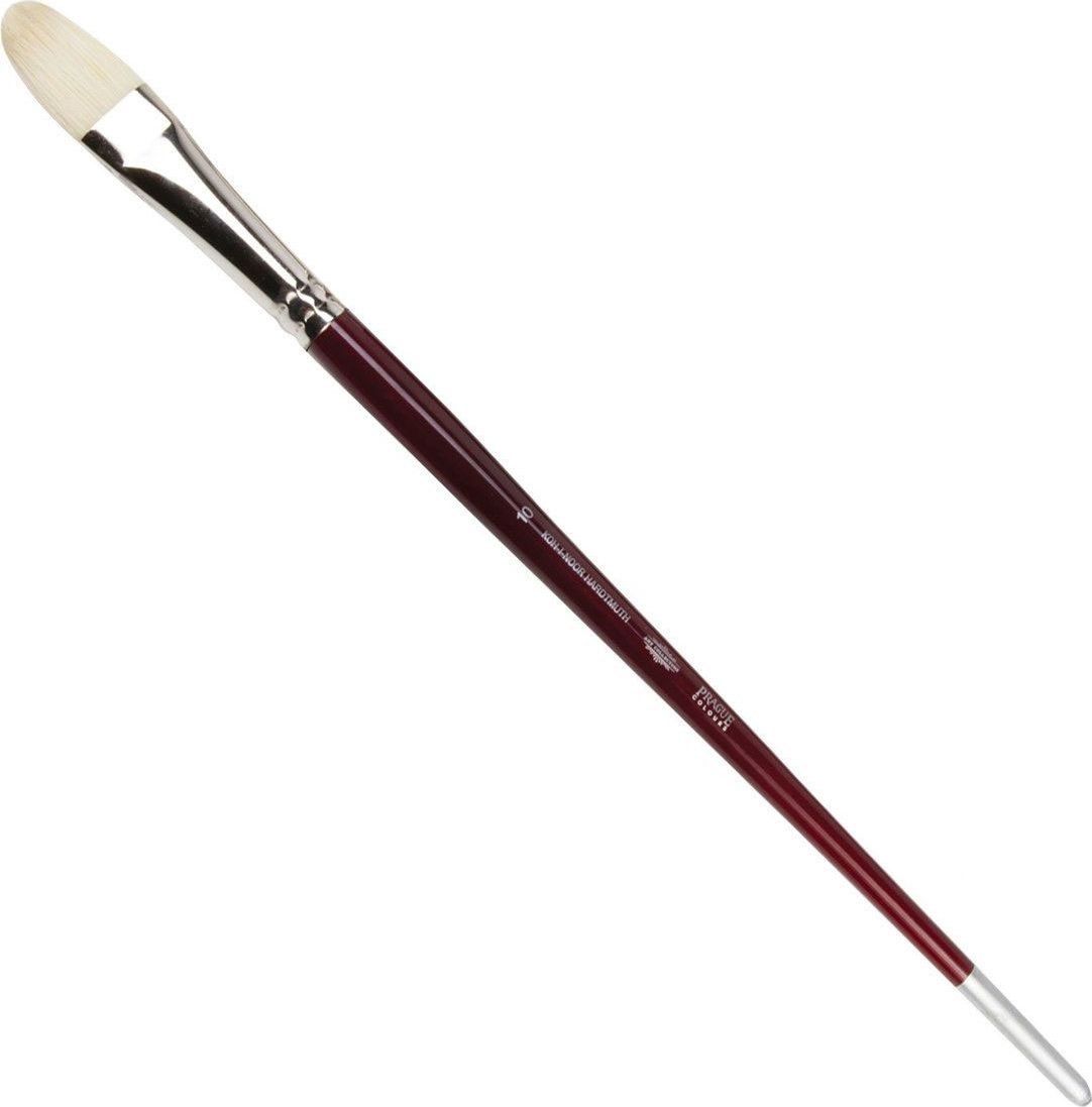 Koh-I-Noor Кисть щетина плоская овальная №10 длинная ручка