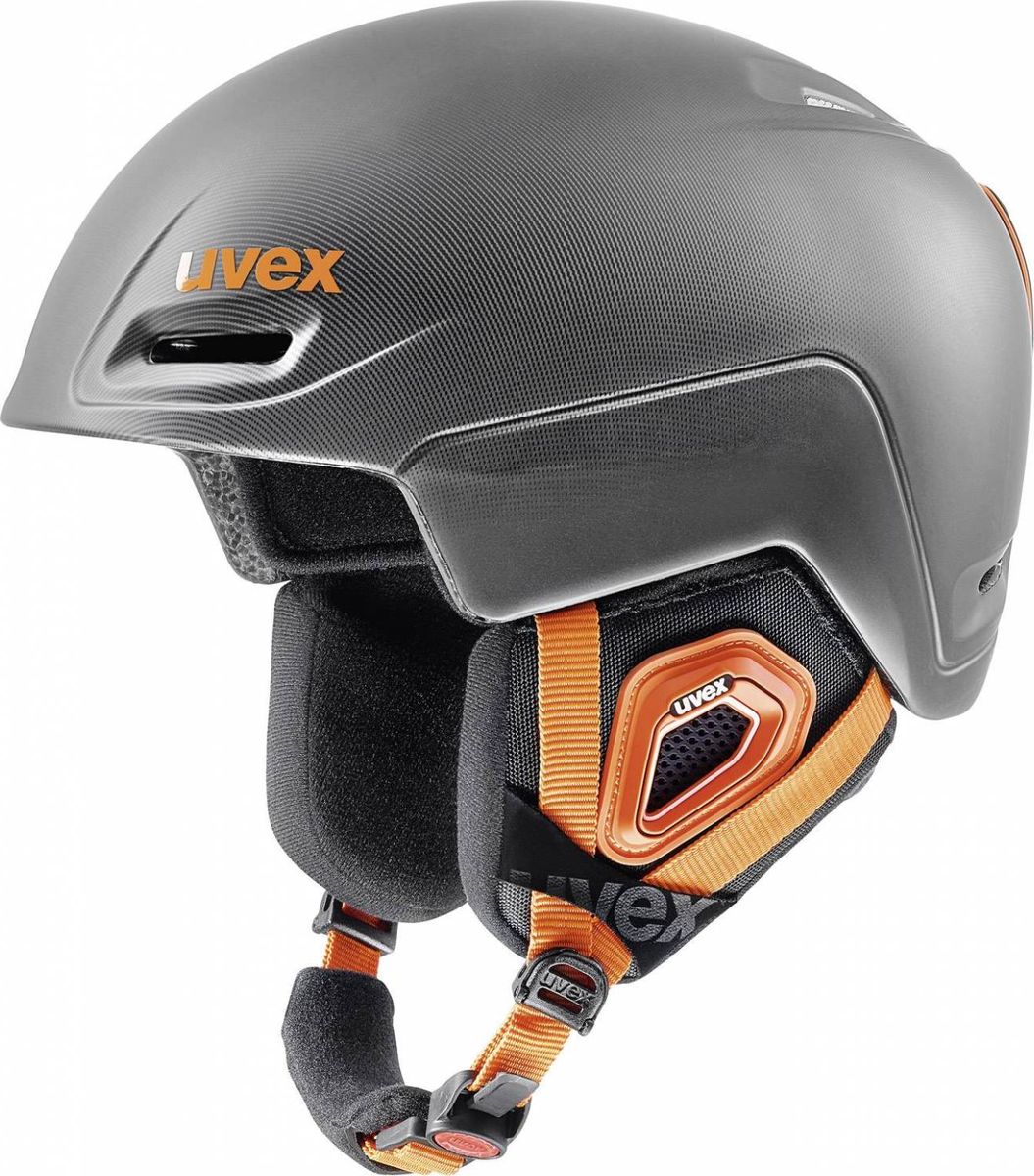 Шлем горнолыжный Uvex Jimm Helmet, цвет: серый, черный матовый. Размер L6206 Шлем горнолыжный Uvex Jimm Helmet, цвет: серый, черный матовый. Размер L6206Удобный шлем от Uvex обеспечит безопасность на склоне. В модели предусмотрена съемная защита ушей.Гипоаллергенная подкладка и регулируемая вентиляция гарантируют комфорт во время катания. Фиксатор стрэпа маски и застежка monomatiс, которую легко отрегулировать одной рукой, служат для удобства использования. Сделано в Германии.